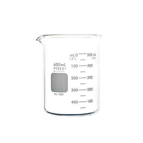 100ml Corning Pyrex® Griffin Low Form Beakers 12pack 9598