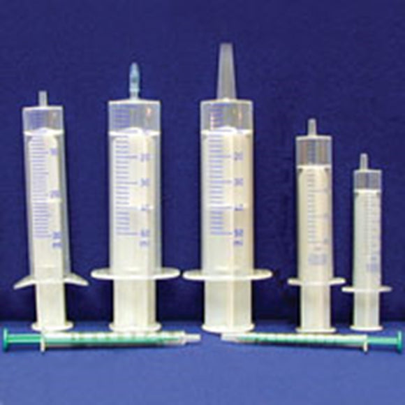 Norm-Ject Plastic Syringe, 5 mL Luer Lock Tip, 100-pk.